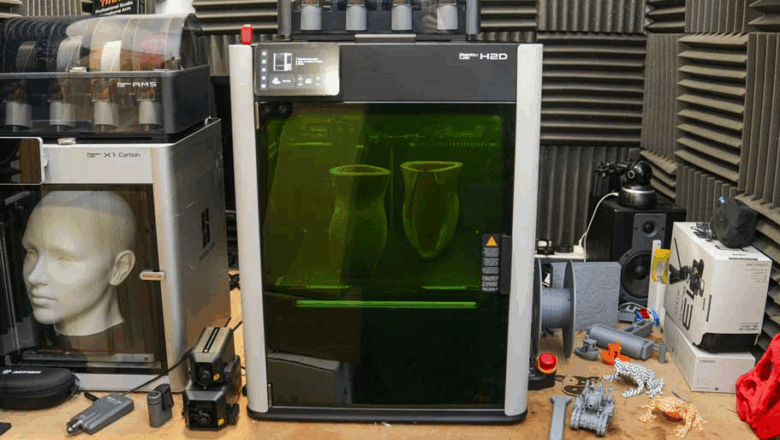Bambu Lab H2D 4-in-1 3D printer Solution
